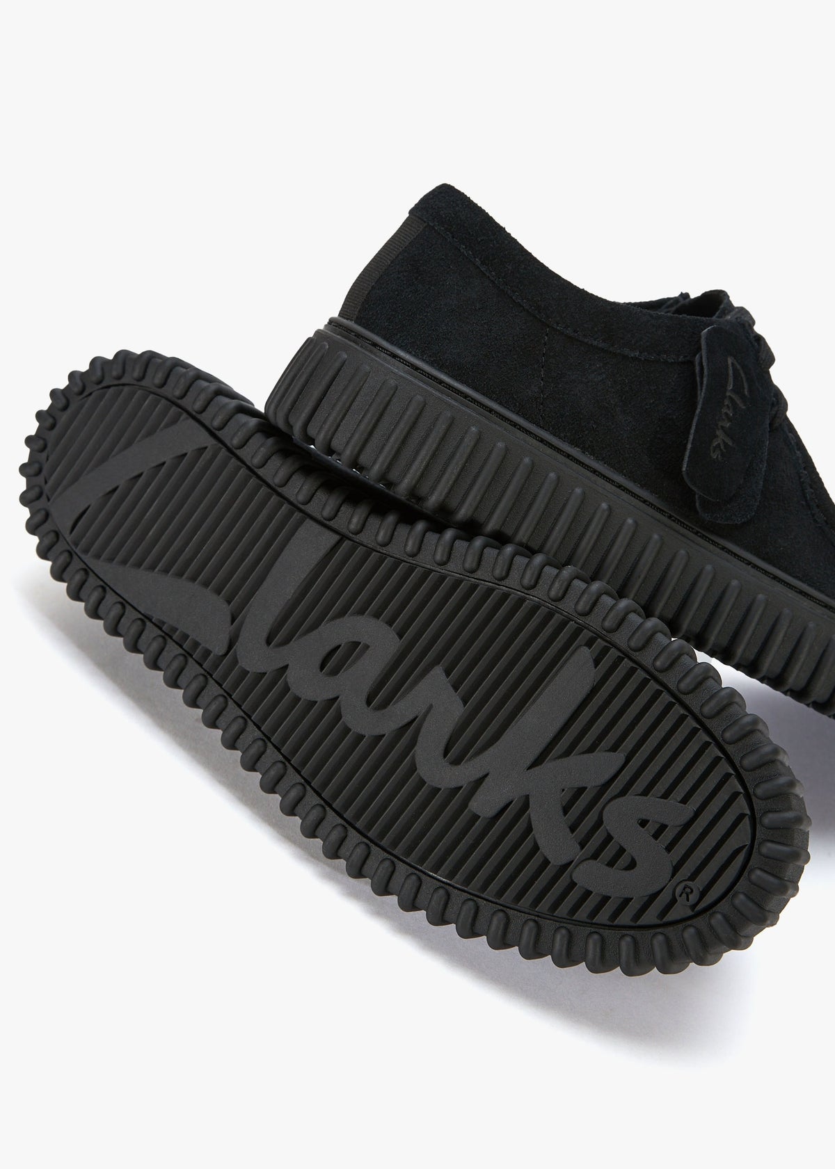 Men’s Torhill Low Black Suede Lace Up Shoes