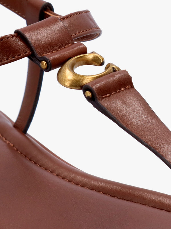 Jessica Saddle Leather Toe Post Sandals