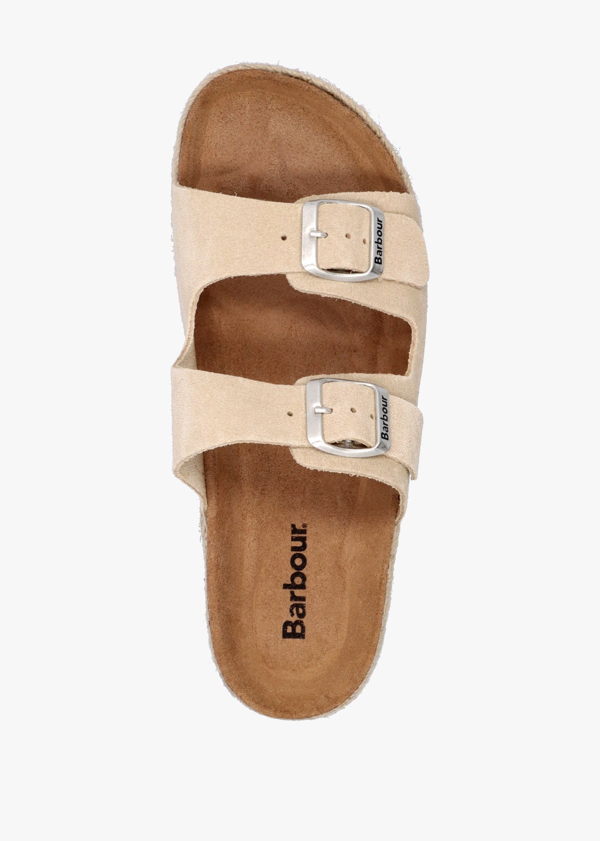 Sandgate Parchment Suede Mules