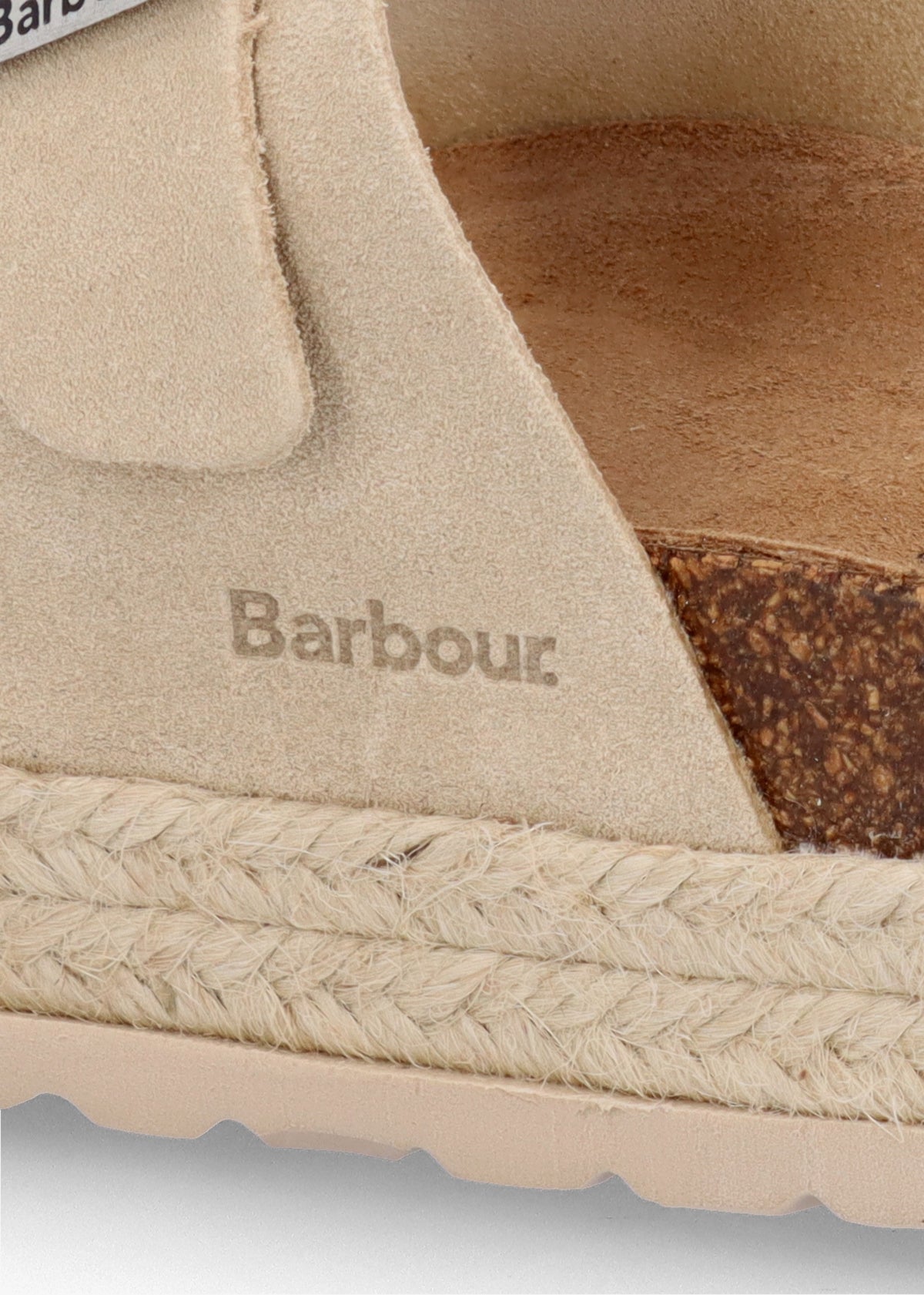 Sandgate Parchment Suede Mules