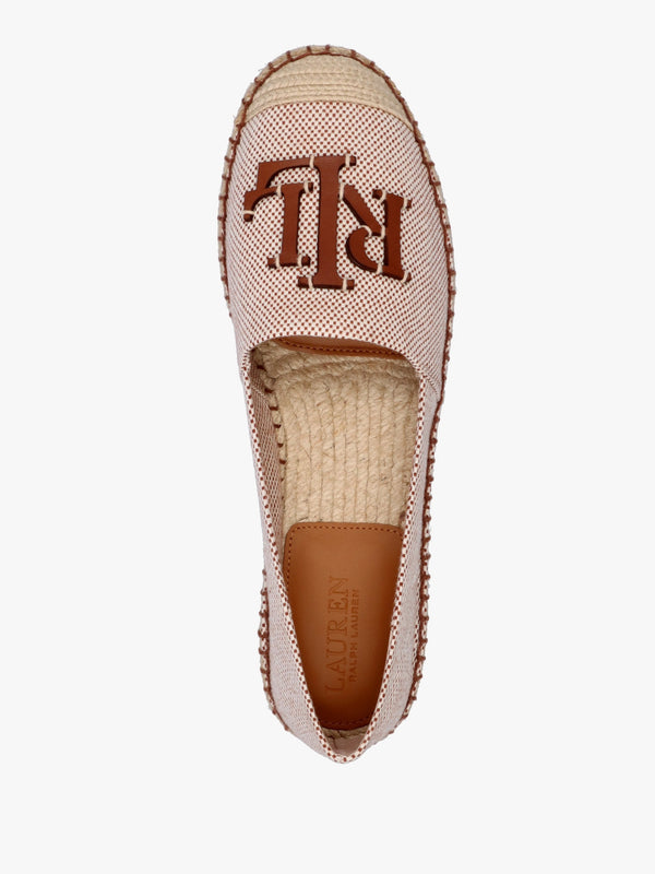 Cameryn III Tan Canvas & Leather Espadrilles