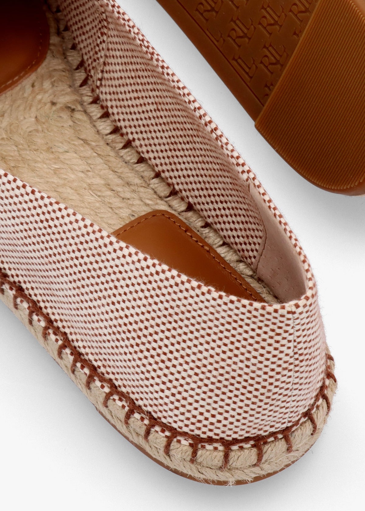 Cameryn III Tan Canvas & Leather Espadrilles