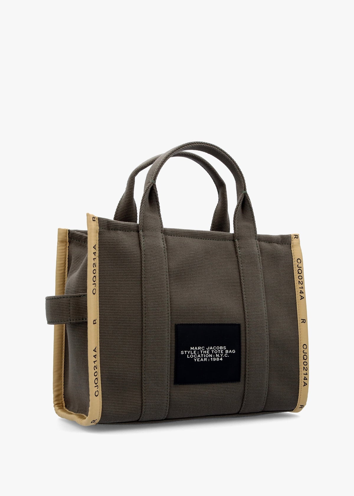 The Jacquard Medium Bronze Green Tote Bag