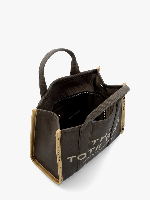 The Jacquard Medium Bronze Green Tote Bag