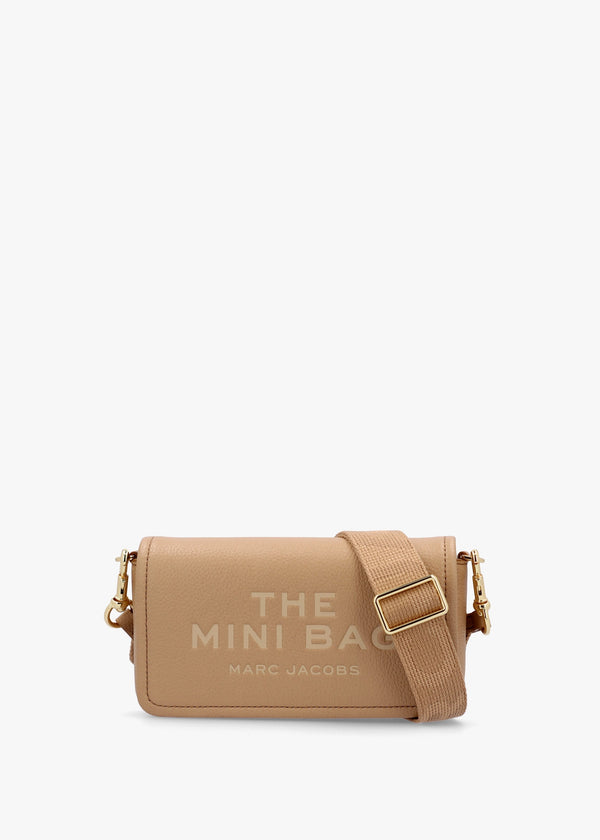 The Leather Mini Camel Cross-Body Bag
