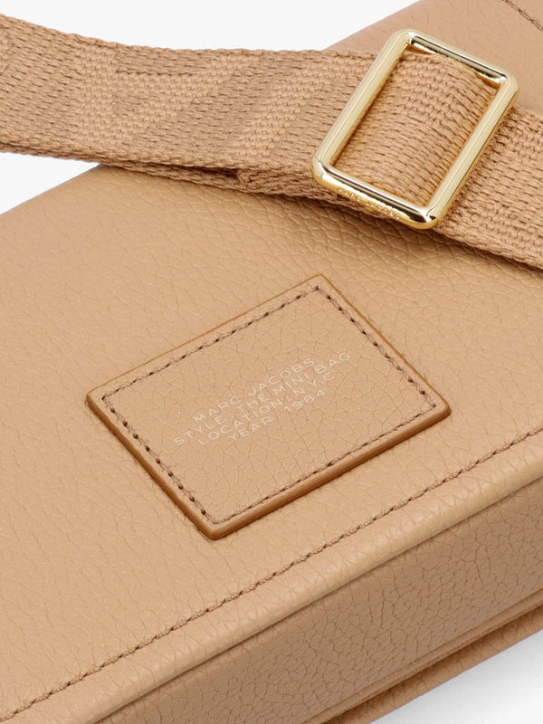 The Leather Mini Camel Cross-Body Bag