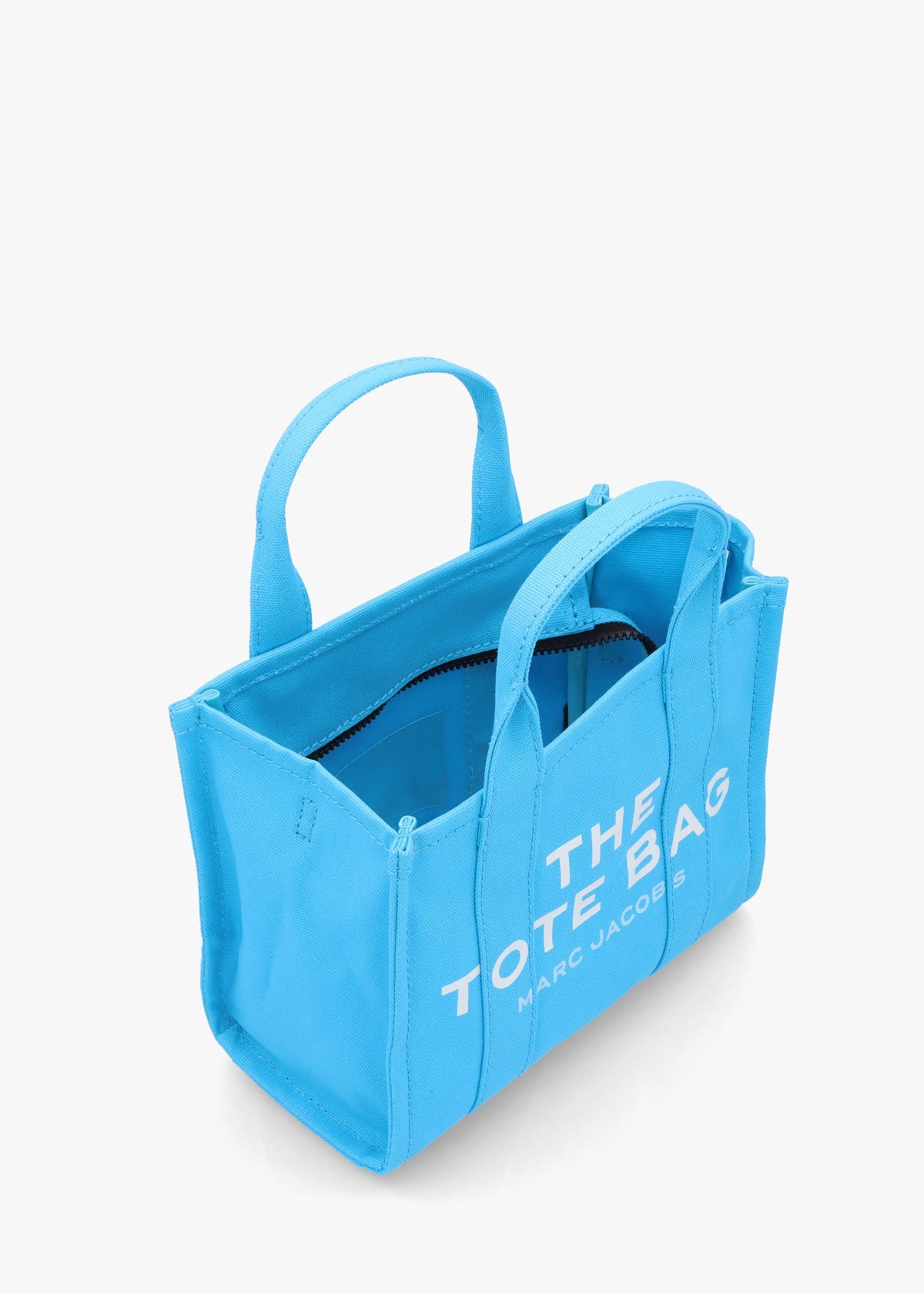 The Canvas Small Aqua Tote Bag