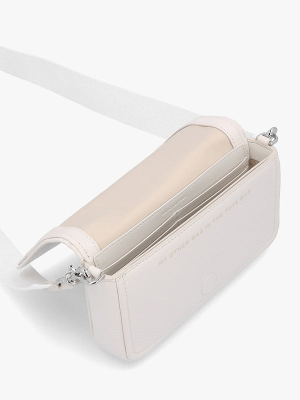 The Leather Mini Cotton Cross-Body Bag