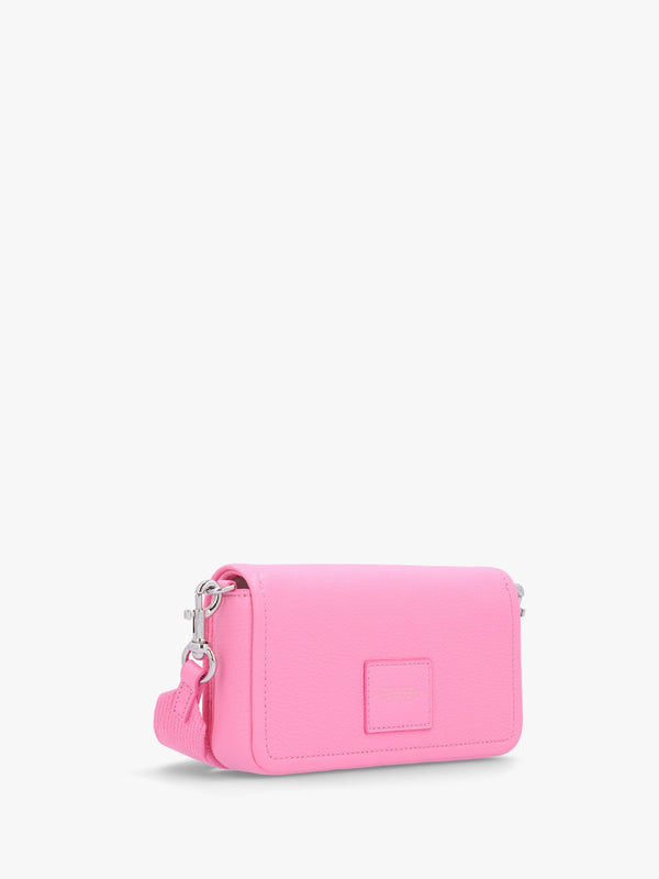 The Leather Mini Petal Pink Cross-Body Bag