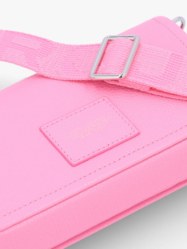 The Leather Mini Petal Pink Cross-Body Bag