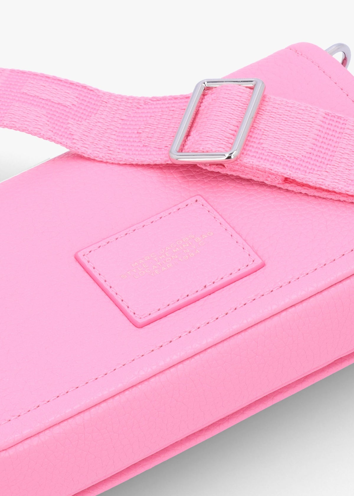 The Leather Mini Petal Pink Cross-Body Bag