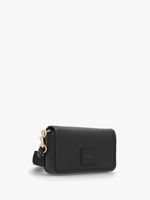 The Leather Mini Black Cross-Body Bag