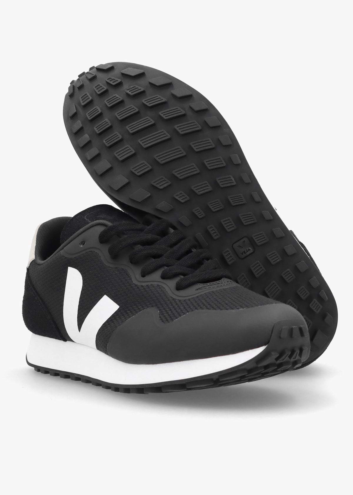 Women’s SDU TPU B-Mesh Vegan Black White Trainers