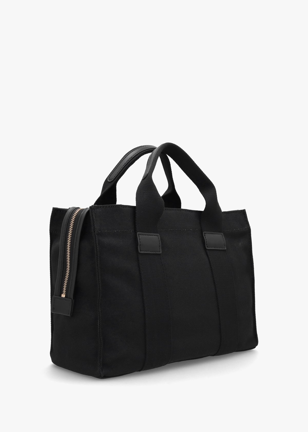 Small Canvas II Black Tote Bag