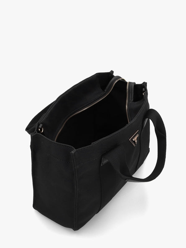 Small Canvas II Black Tote Bag