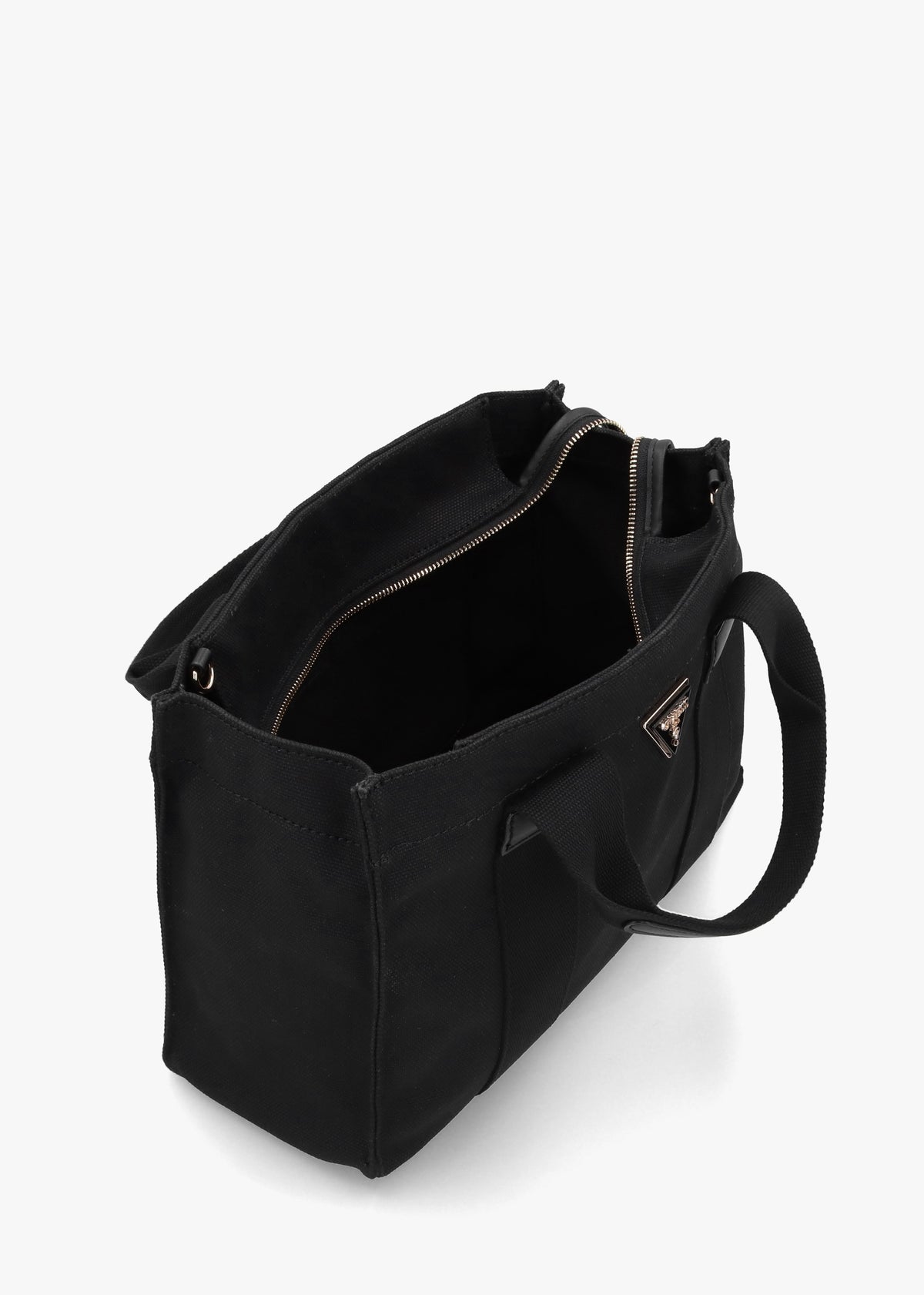 Small Canvas II Black Tote Bag