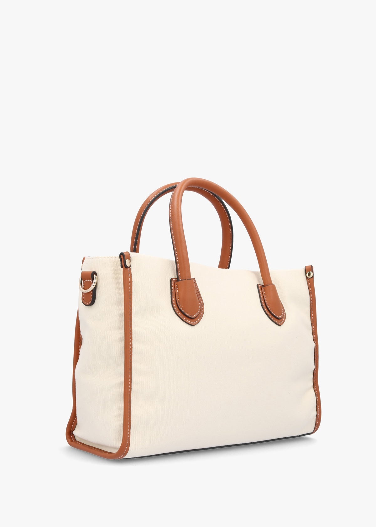 Leith Relove Recycle Naturale Cuoio Shopper Bag