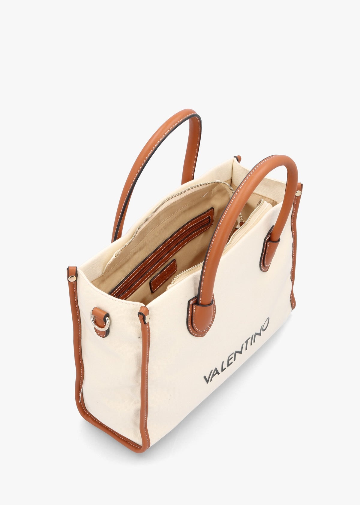 Leith Relove Recycle Naturale Cuoio Shopper Bag