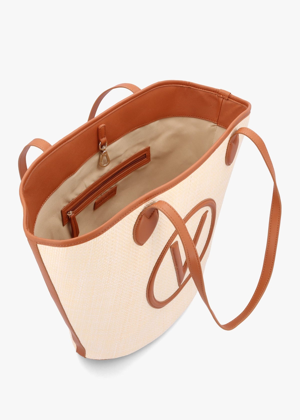 Covent Naturale Cuoio Woven Shopper Bag