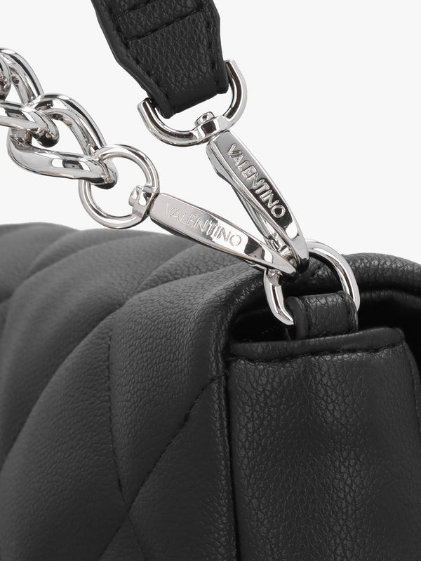 Cold Relove & Recycle Quilted Nero Shoulder Bag