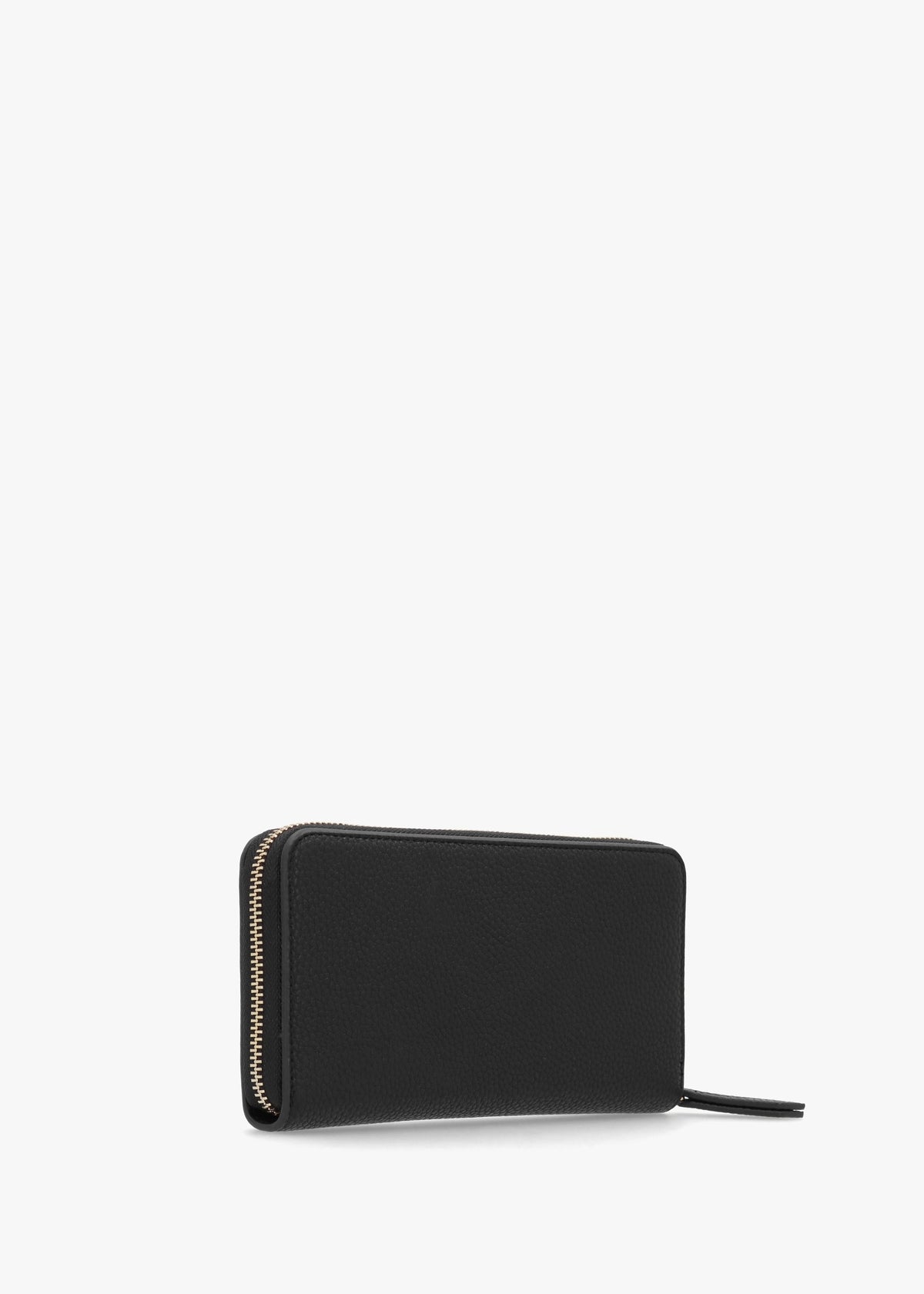 Katong V Logo Nero Zip Around Wallet