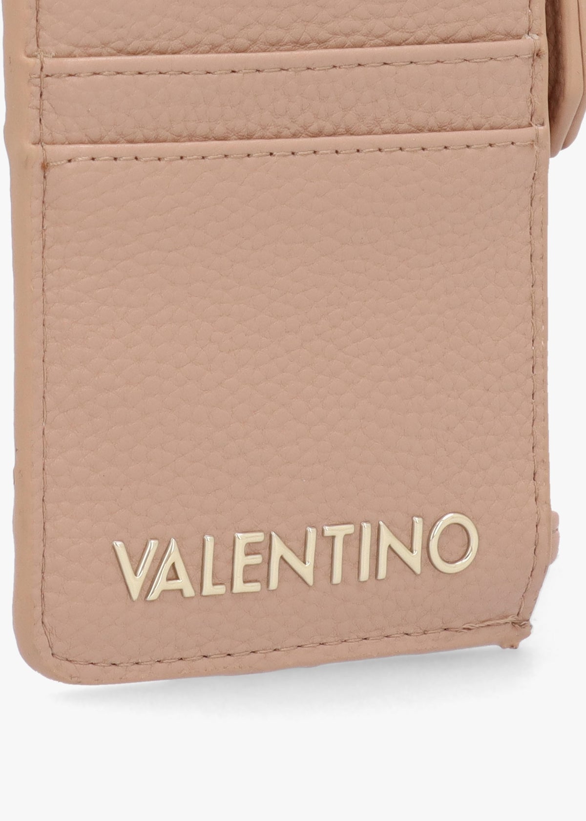 Brixton Beige Zip Card Case