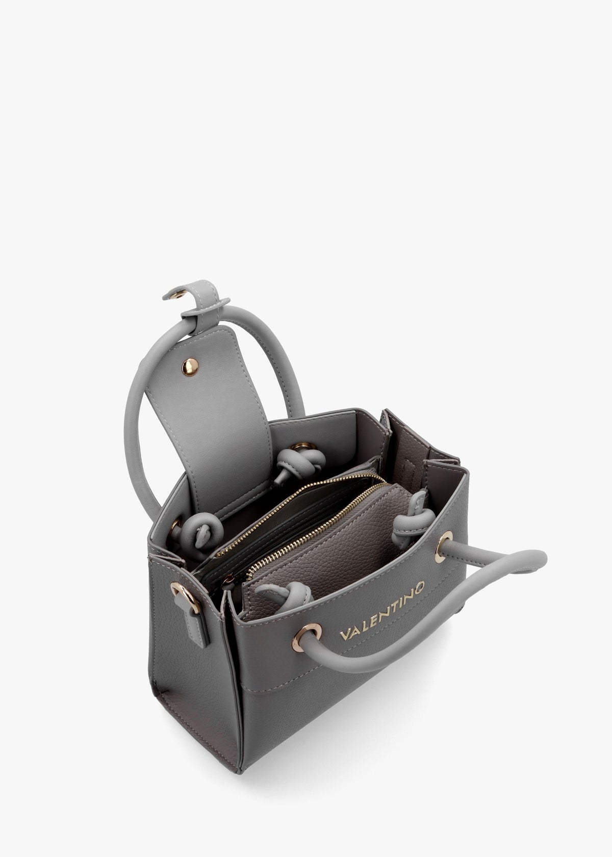 Alexia Grey Top Handle Bag