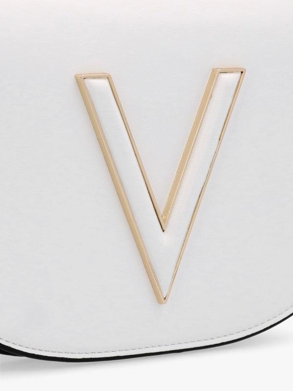 Coney Bianco V Logo Cross-Body Bag