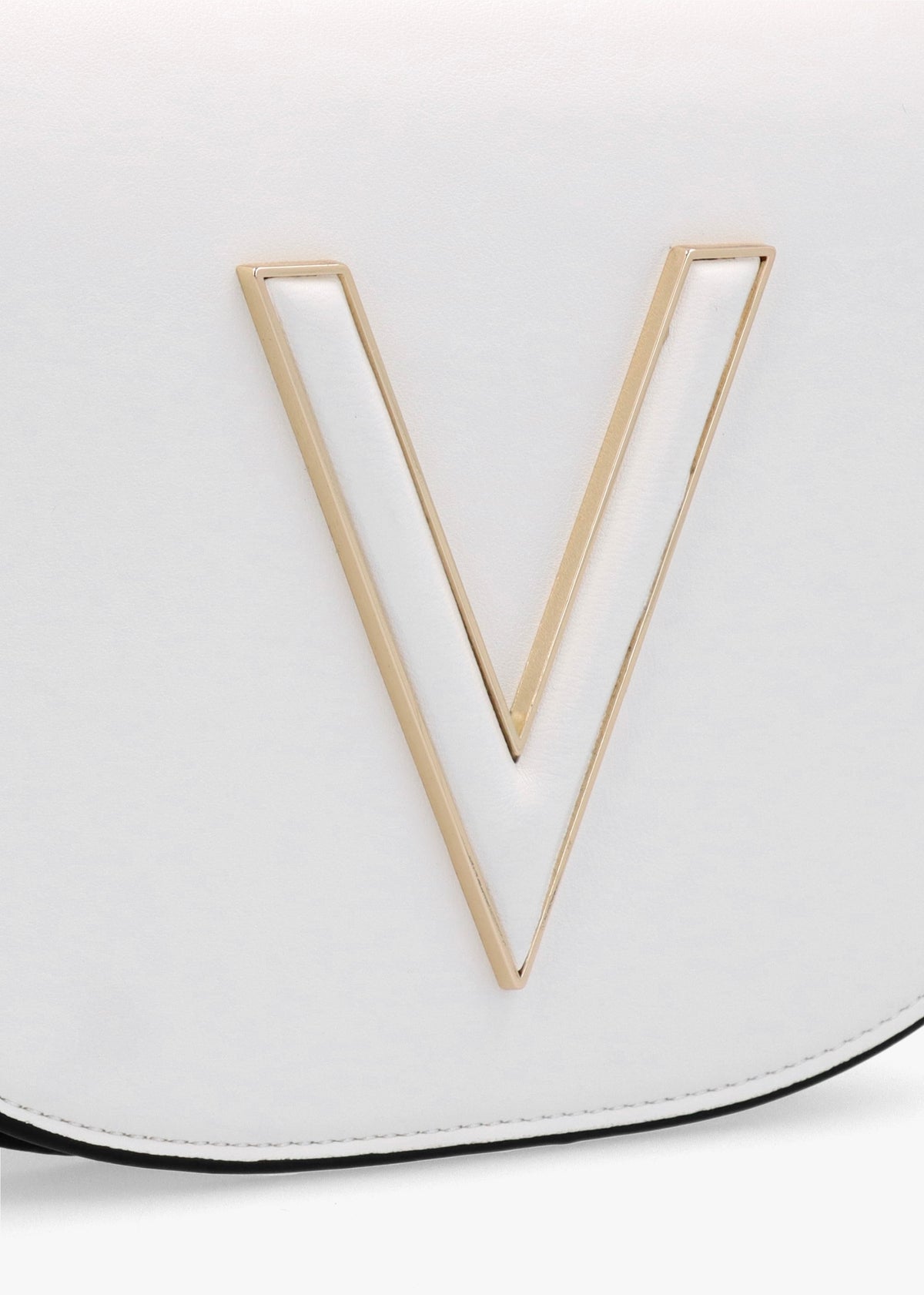 Coney Bianco V Logo Cross-Body Bag