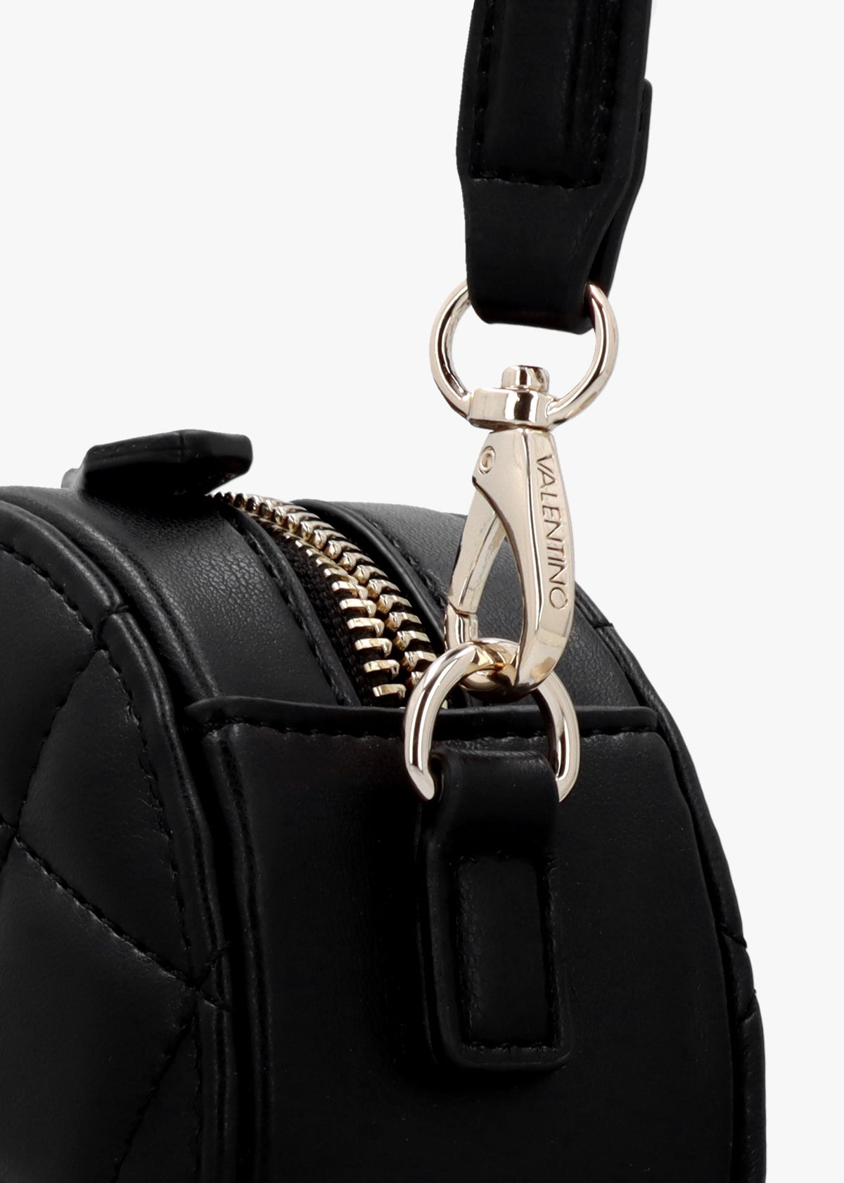Marshmellow Quilted Heart Nero Shoulder Bag