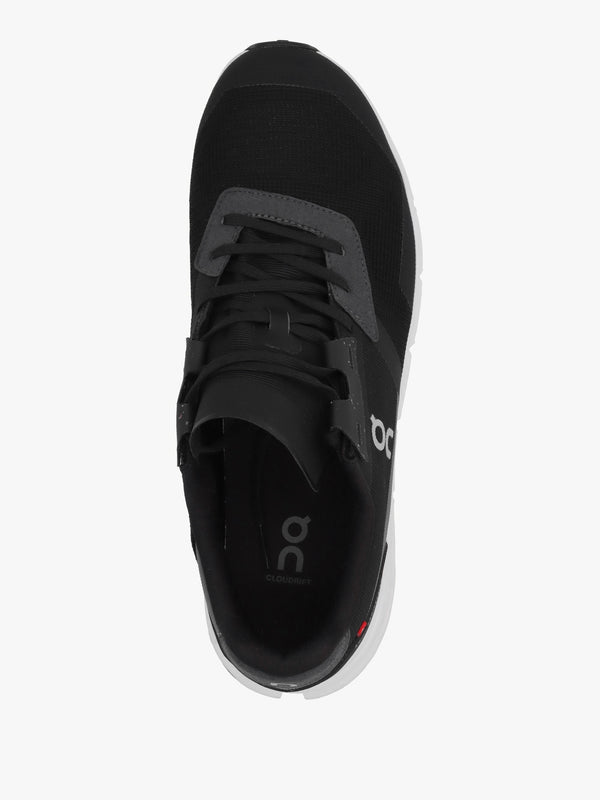 Men's Cloudrift Black White Trainers