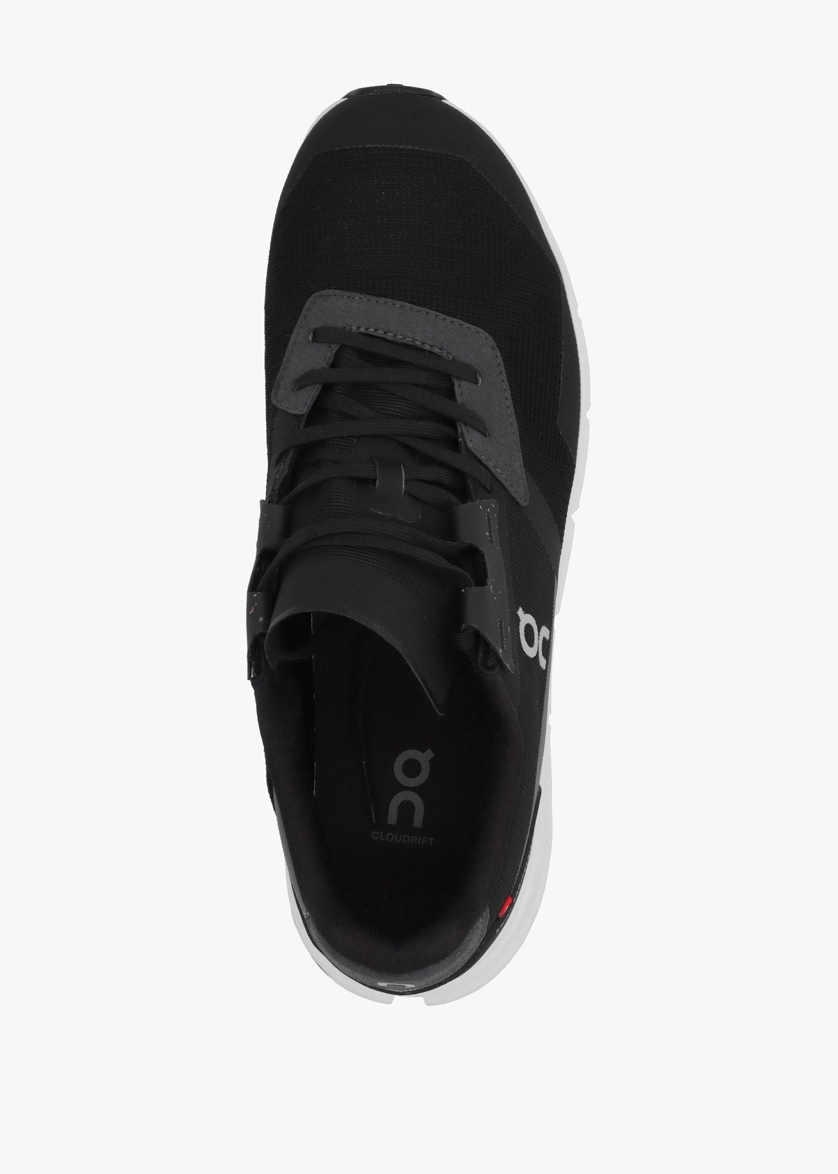 Men's Cloudrift Black White Trainers
