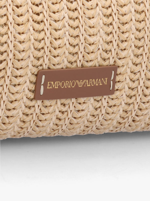 Natural Woven Slouchy Beach Shopper Bag