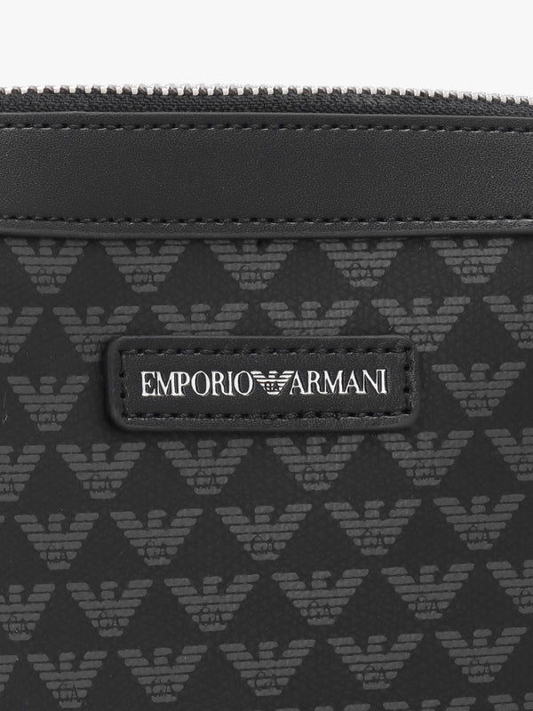 Large Eagle Logo Black White Tote Bag
