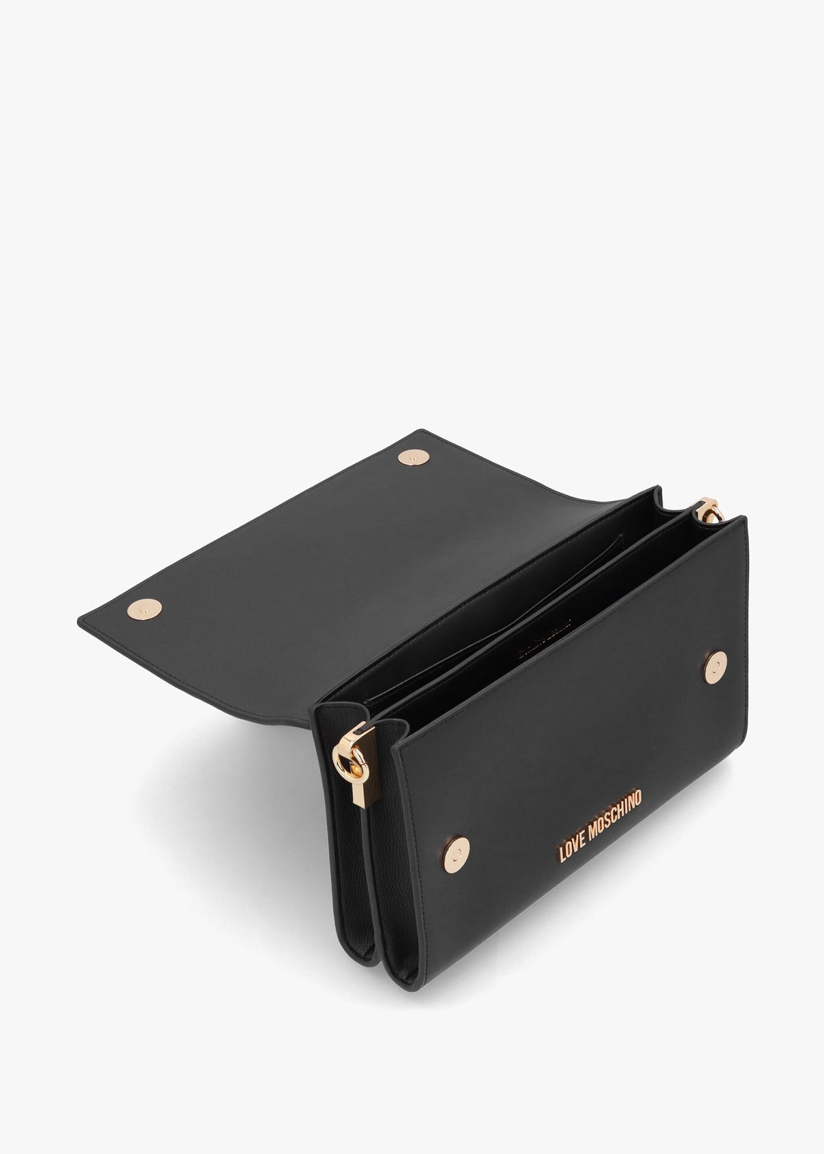 Lover Black Leather Shoulder Bag