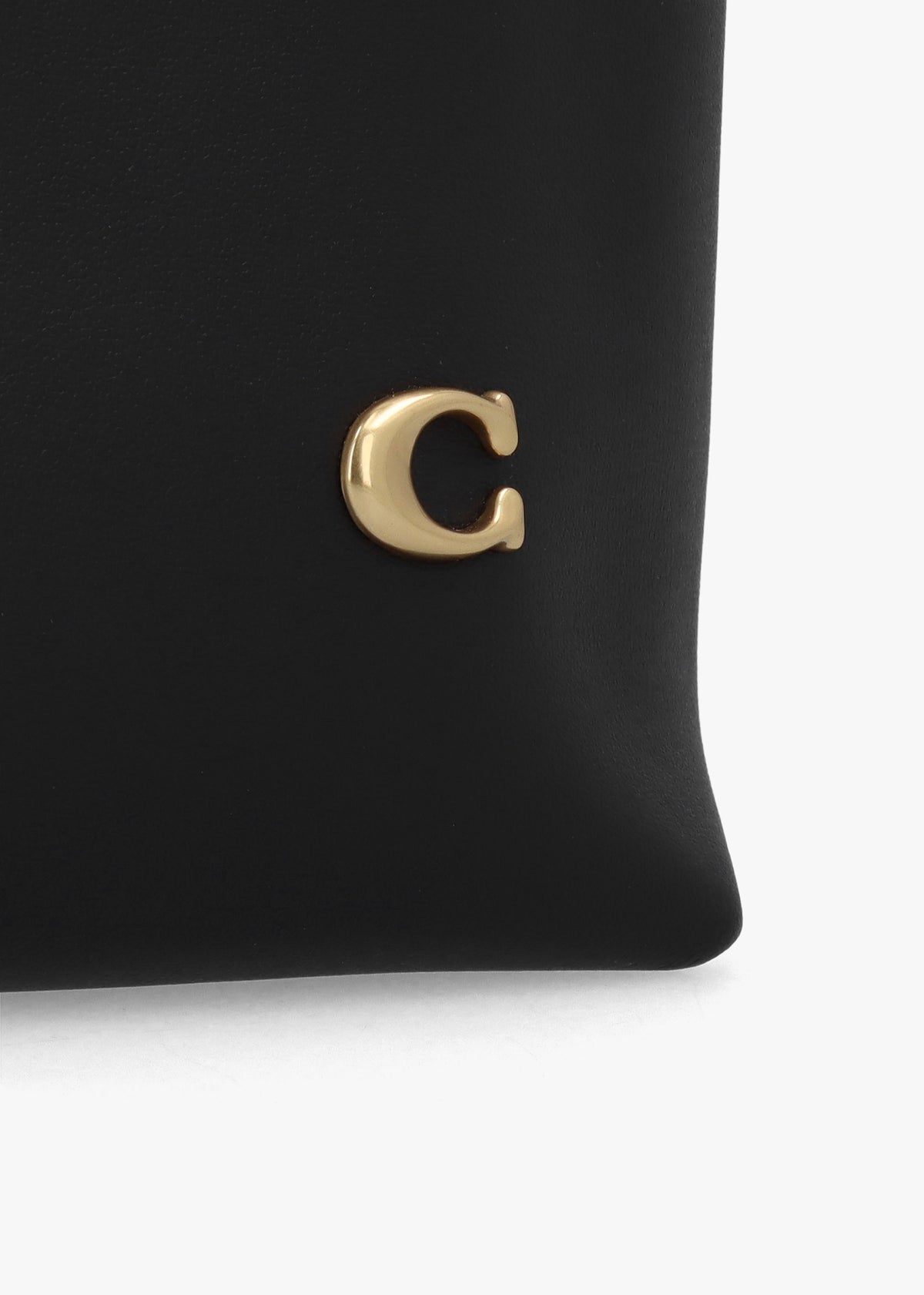North 32 Black Leather Tote Bag