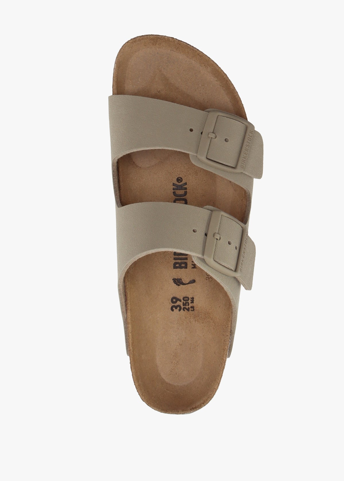 Arizona Birko-Flor Faded Khaki Two Bar Mules
