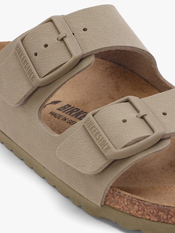Arizona Birko-Flor Faded Khaki Two Bar Mules
