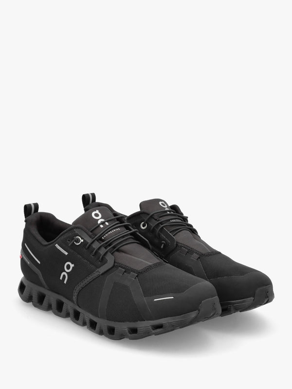 Men’s Cloud 5 Waterproof All Black Trainers
