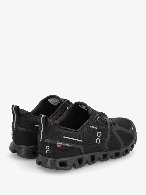 Men’s Cloud 5 Waterproof All Black Trainers