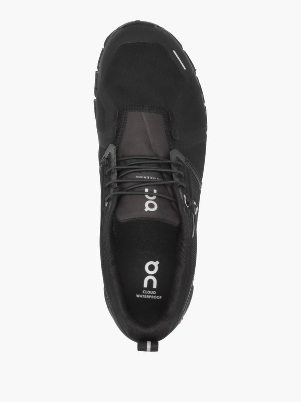 Men’s Cloud 5 Waterproof All Black Trainers