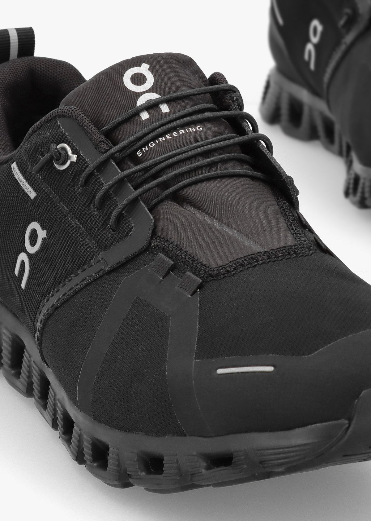 Men’s Cloud 5 Waterproof All Black Trainers