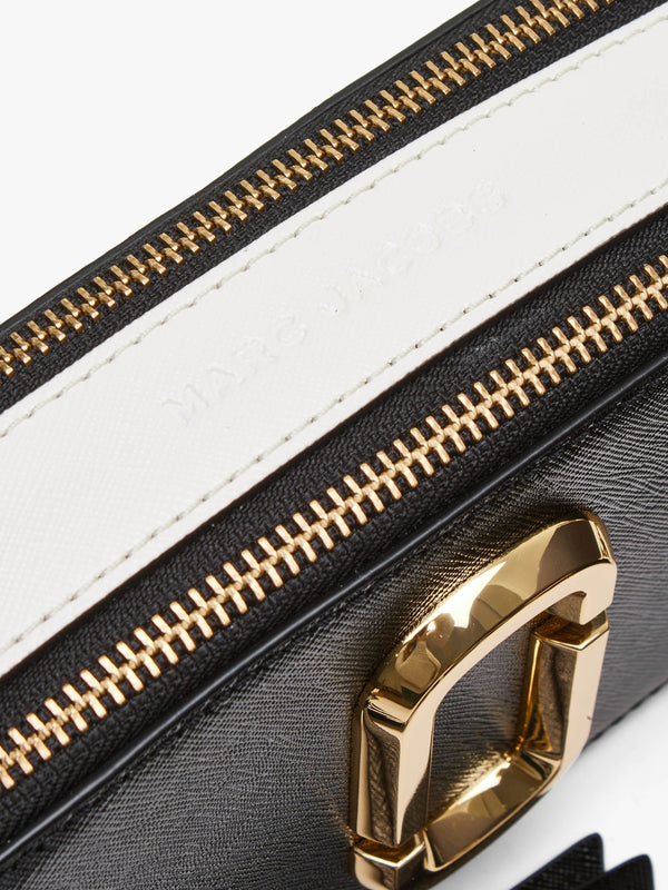 The Snapshot Black Multi Leather Camera Bag