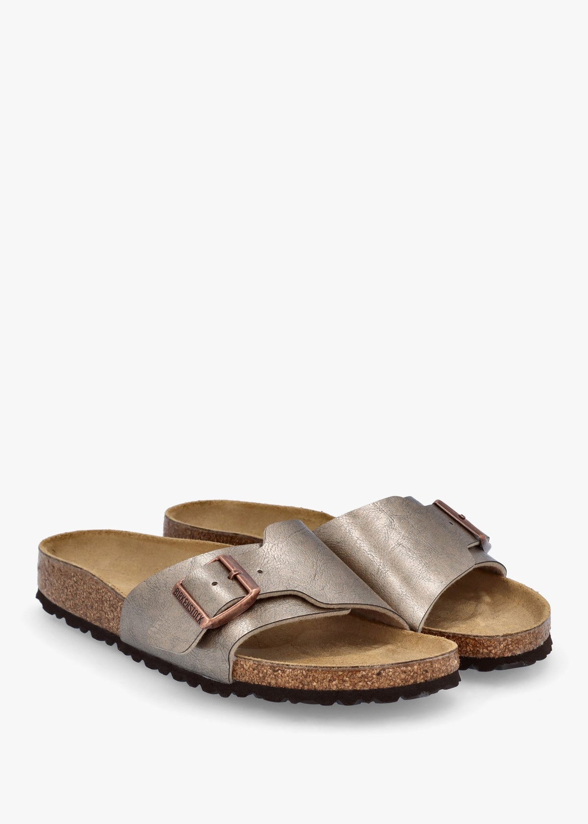 Catalina Birko-Flor Graceful Taupe Mules