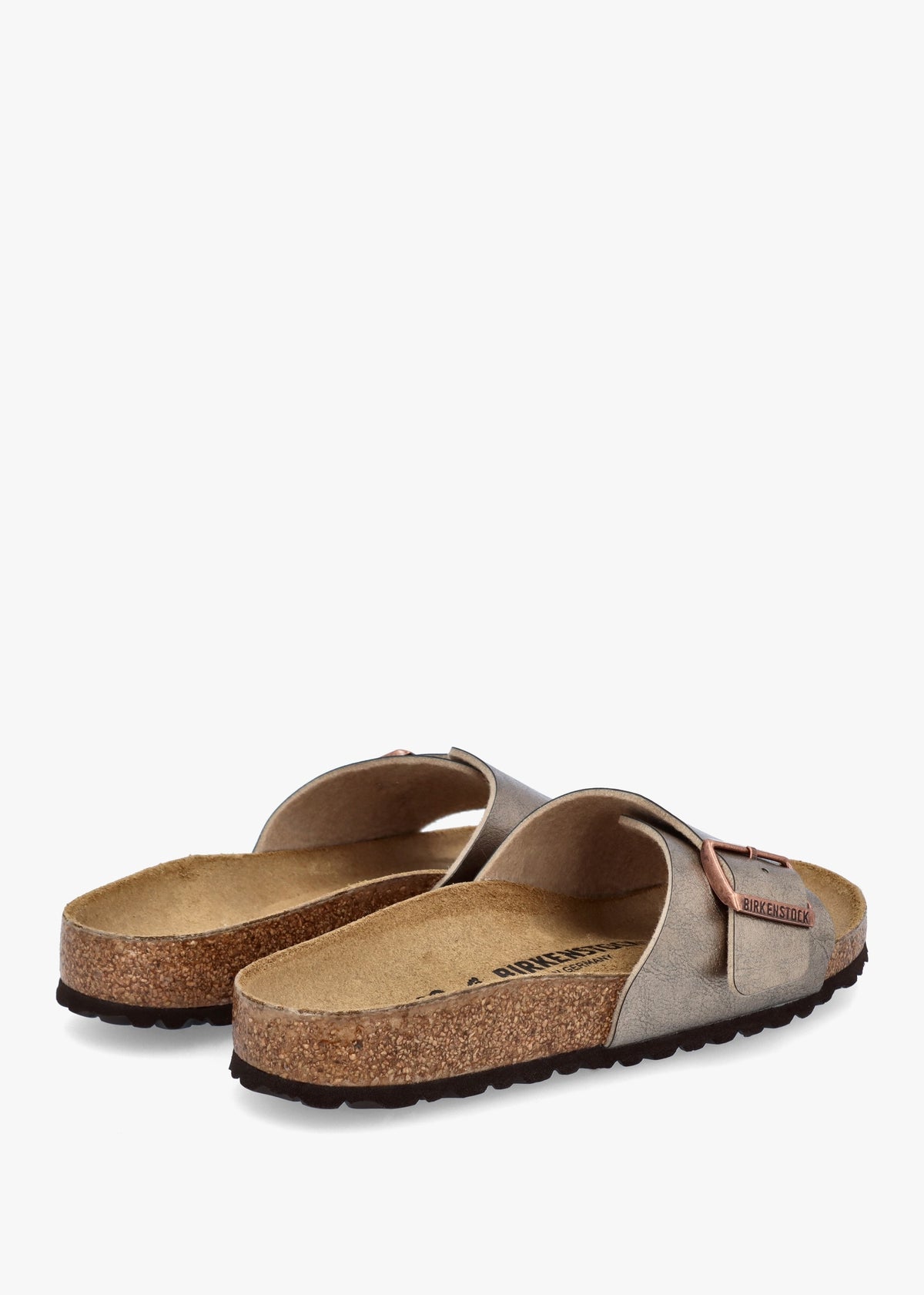 Catalina Birko-Flor Graceful Taupe Mules