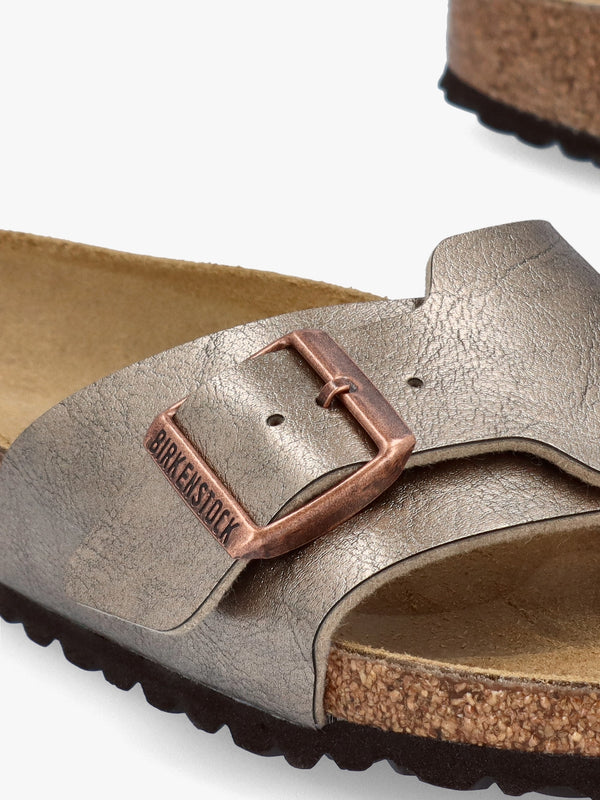 Catalina Birko-Flor Graceful Taupe Mules