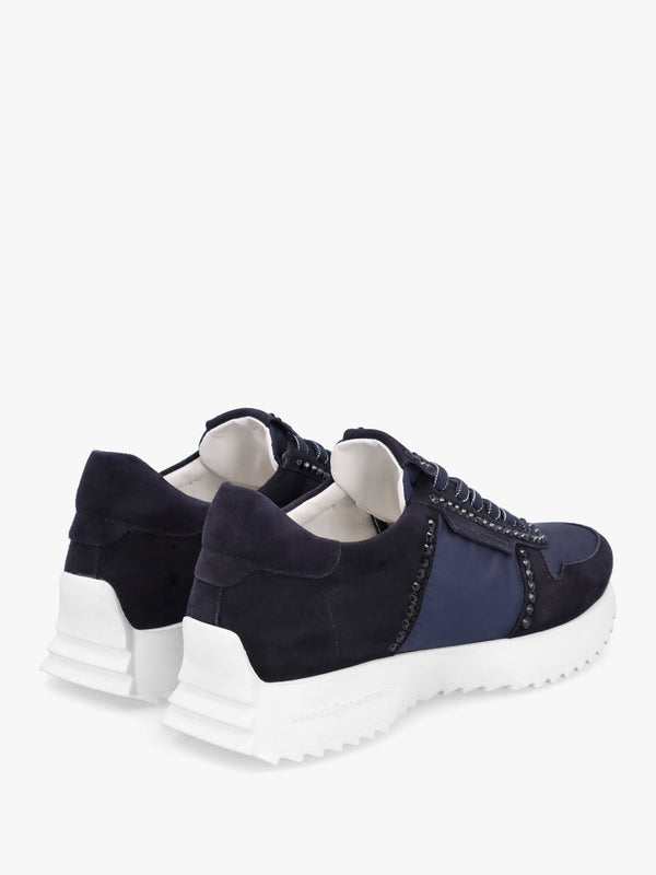 Pull Diamante Ocean Suede Trainers
