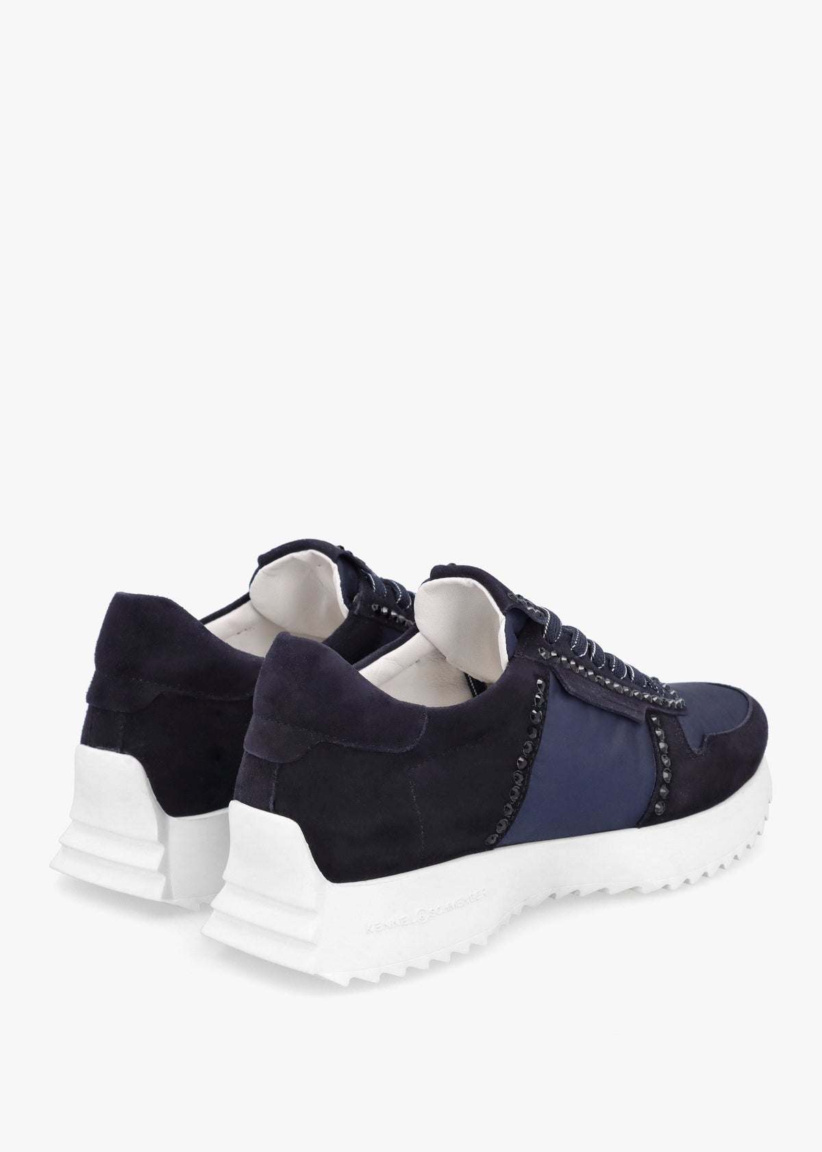 Pull Diamante Ocean Suede Trainers