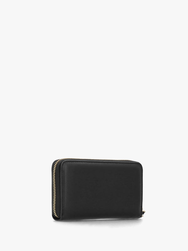 Coney Nero Zip Around Wallet