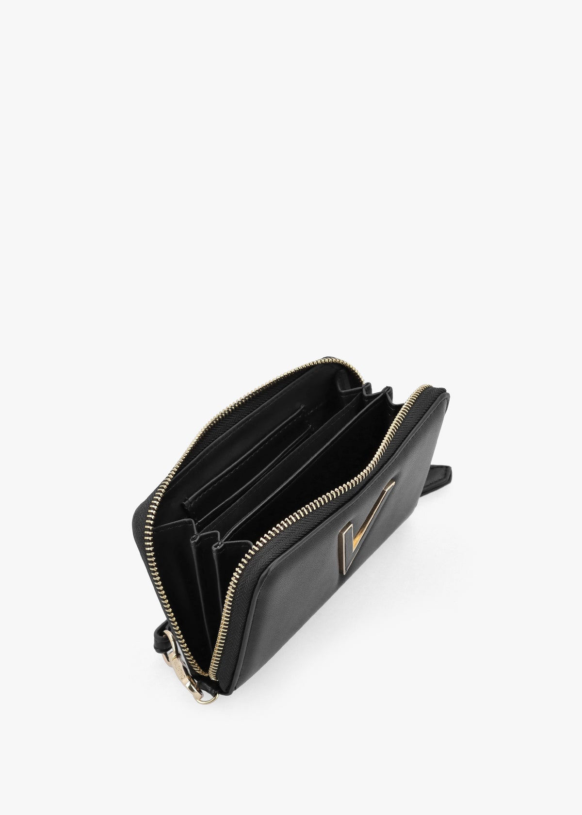 Coney Nero Zip Around Wallet